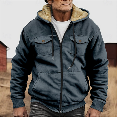Fleece Winterjacke für Herren