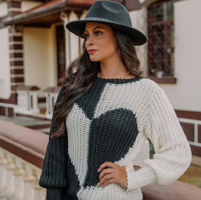 Schicker Strickpullover für Damen