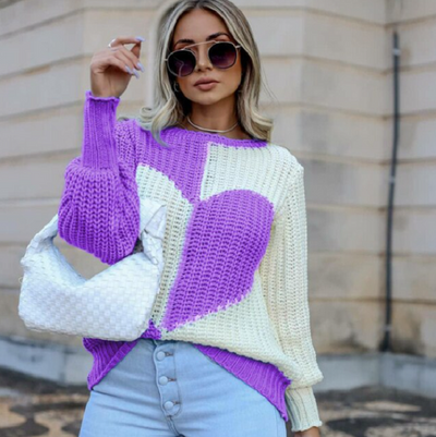 Schicker Strickpullover für Damen