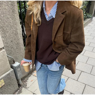 Nadia® | Elegante Wildlederjacke