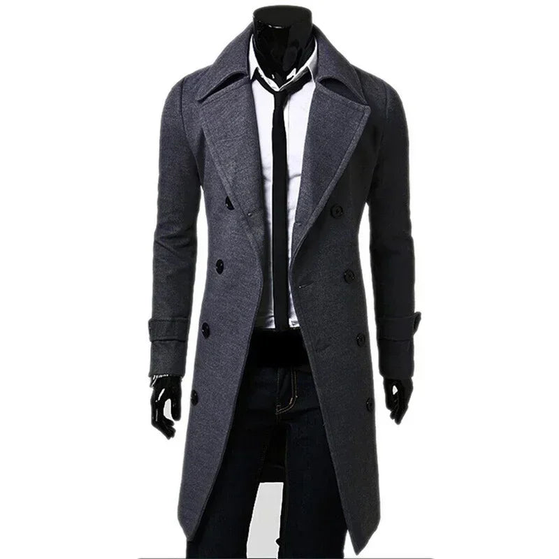 Herren Freizeit Trenchcoat 2024 Wilder