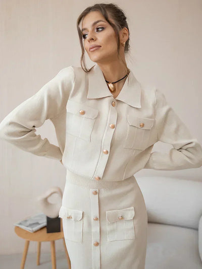 Leah® | Blazer-Rock-Set