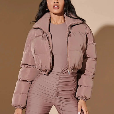 Vespera® | Wattierte, kurze Jacke aus Baumwolle