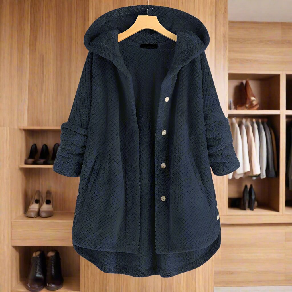 Gabriela® | Fleecejacke mit Kapuze