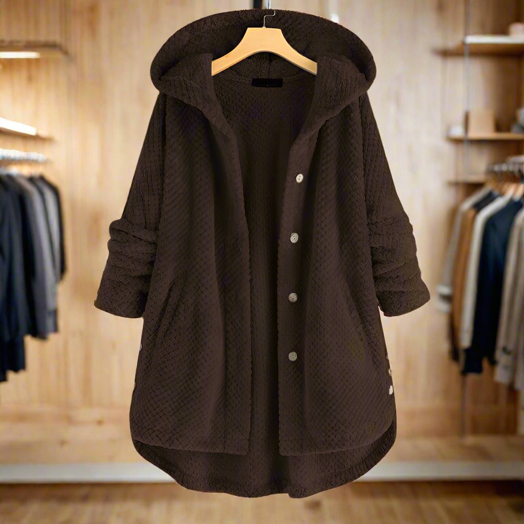 Gabriela® | Fleecejacke mit Kapuze