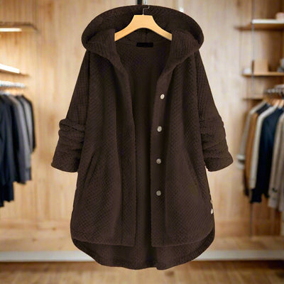 Gabriela® | Fleecejacke mit Kapuze