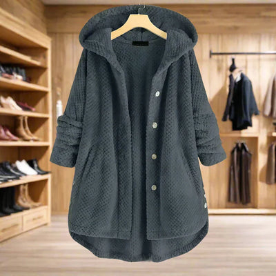 Gabriela® | Fleecejacke mit Kapuze