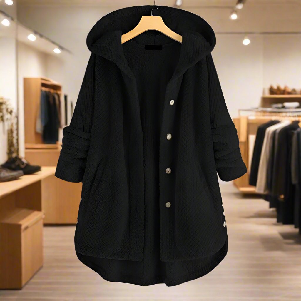 Gabriela® | Fleecejacke mit Kapuze