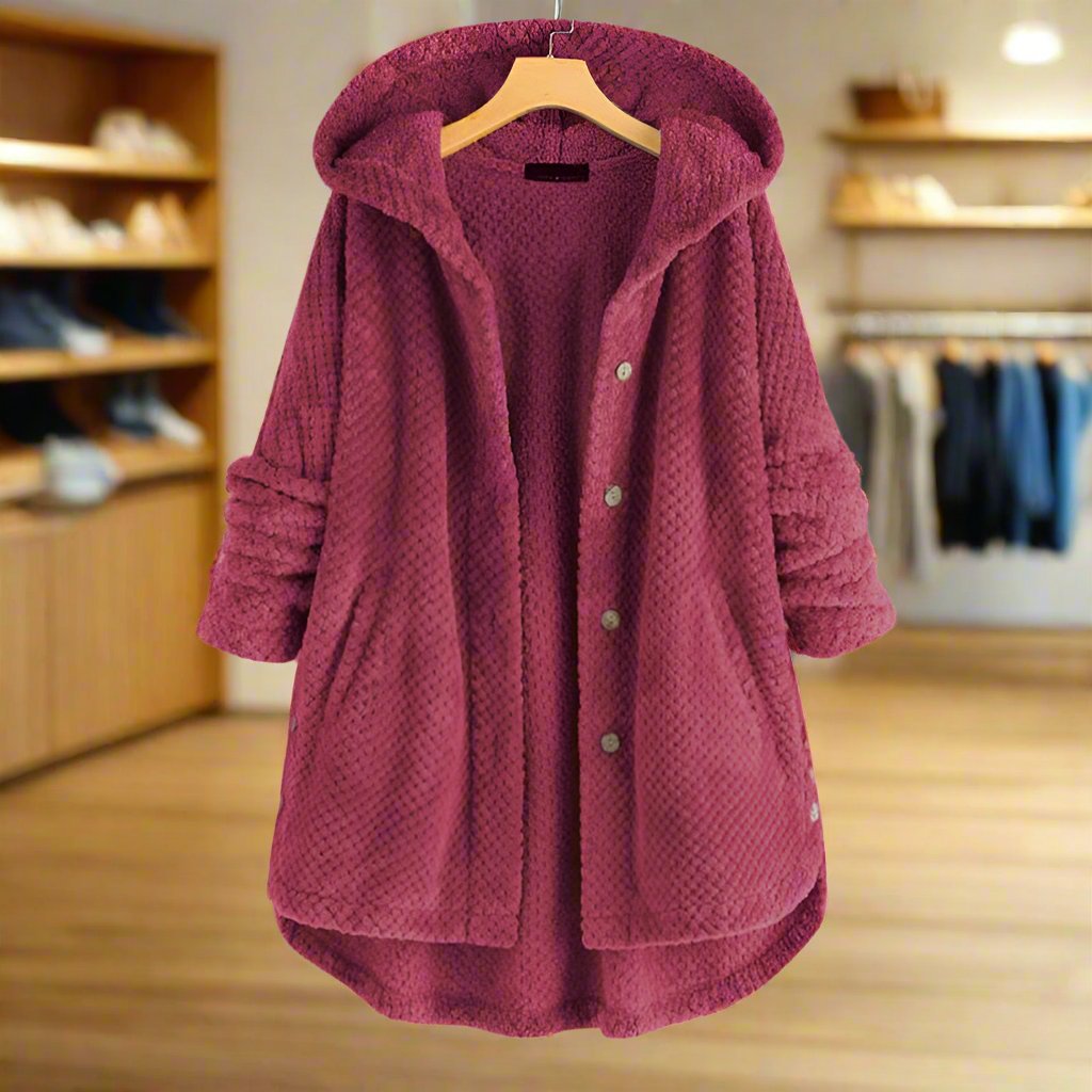 Gabriela® | Fleecejacke mit Kapuze