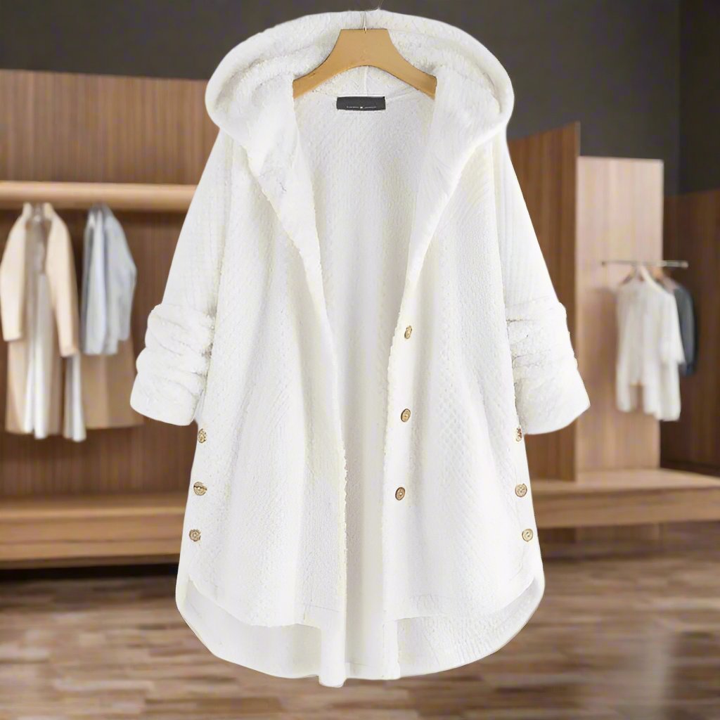 Gabriela® | Fleecejacke mit Kapuze