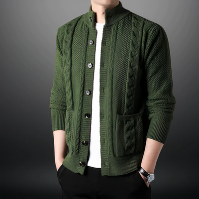 Modischer Strickcardigan für Herren Toby