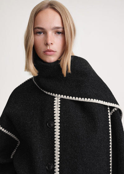 Fiona® | Premium-Jacke mit Seidenschal