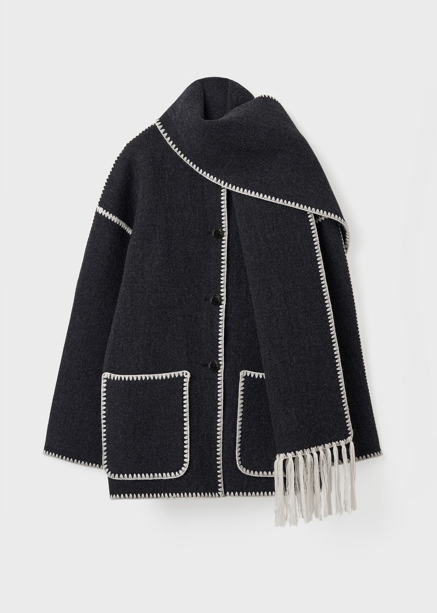 Fiona® | Premium-Jacke mit Seidenschal