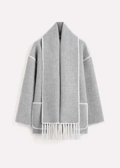 Fiona® | Premium-Jacke mit Seidenschal