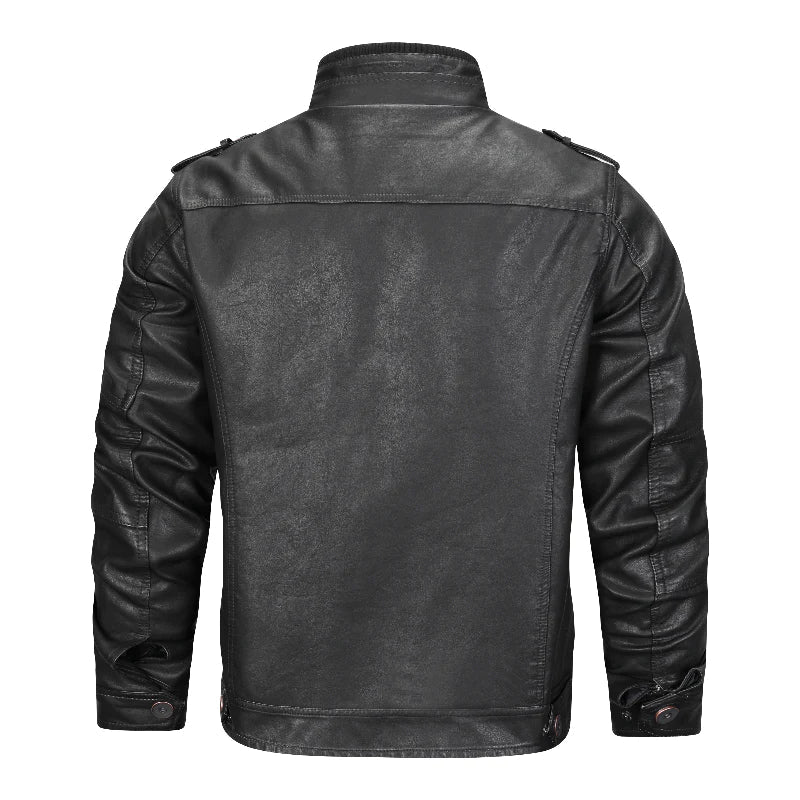 Lederjacke im klassischen Stil Trey