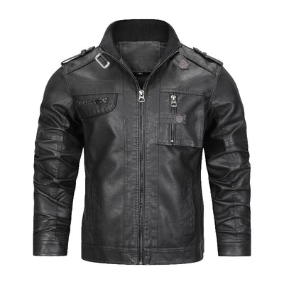 Lederjacke im klassischen Stil Trey