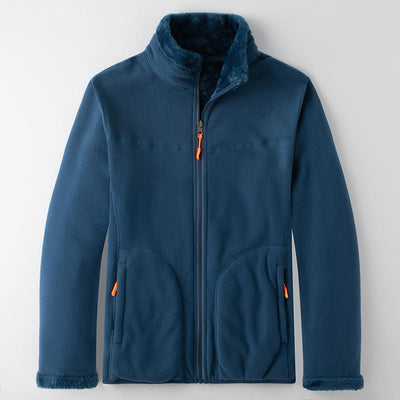 Raffael |  Frauen Männer Doppelseitige Fleecejacke