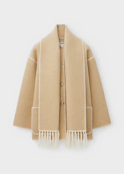 Fiona® | Premium-Jacke mit Seidenschal