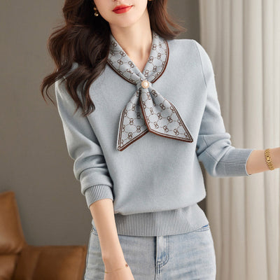 Verity | Dicker Strickpullover Einfache Mode Pullover für Damen