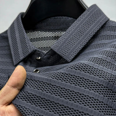 Atmungsaktives Mesh Poloshirt für Herren Corey