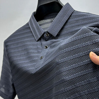 Atmungsaktives Mesh Poloshirt für Herren Corey