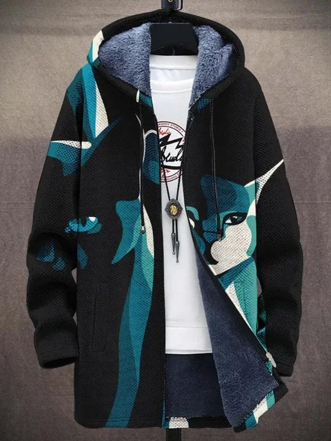 Elara® | Jacke mit künstlerischem Druck