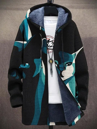 Elara® | Jacke mit künstlerischem Druck