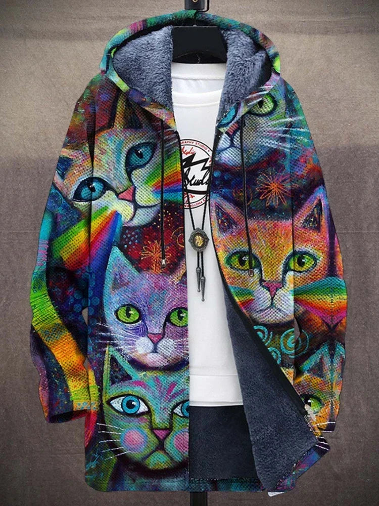 Elara® | Jacke mit künstlerischem Druck