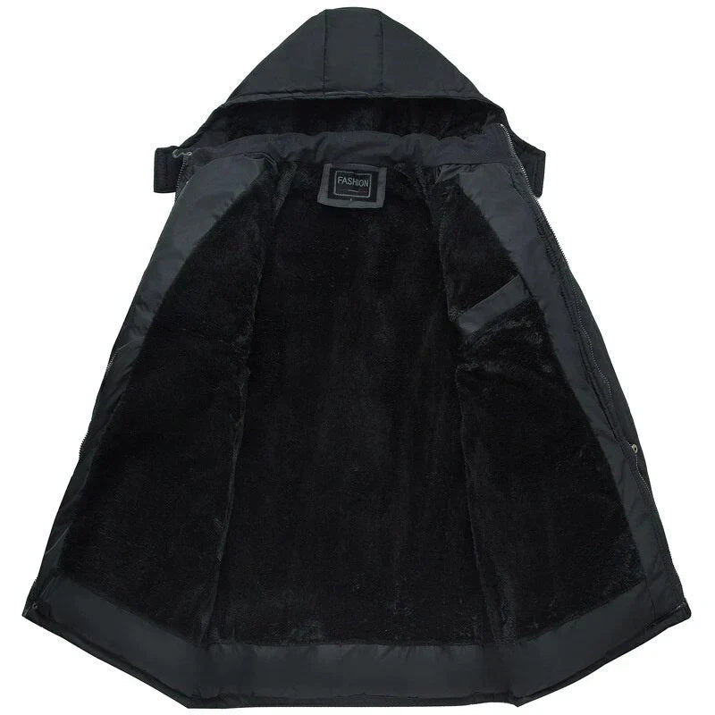 Wattierte Kapuzenjacke Wayne