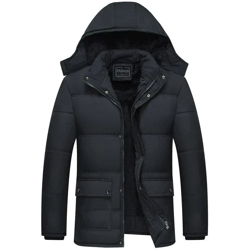 Wattierte Kapuzenjacke Wayne