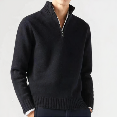 Kuschelwarmer Viertel Zip Pullover Wilbur