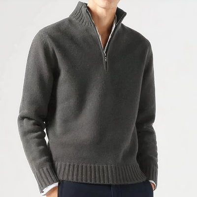 Kuschelwarmer Viertel Zip Pullover Wilbur