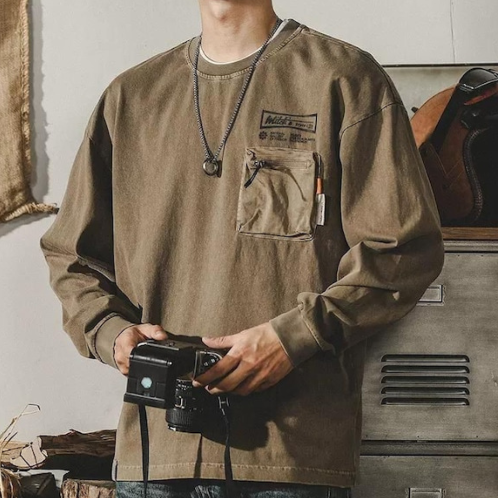 Moderner Pullover für Herren