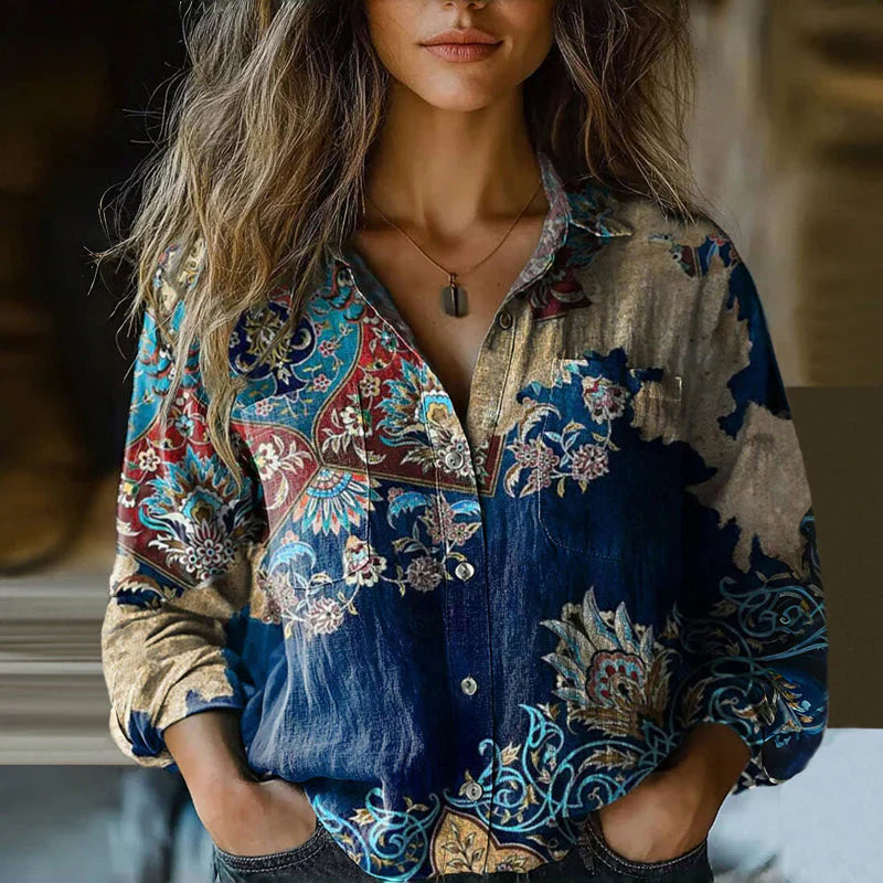 Vintage Damen Bluse