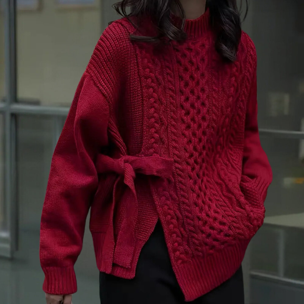 Eleganter Strickpullover für Damen