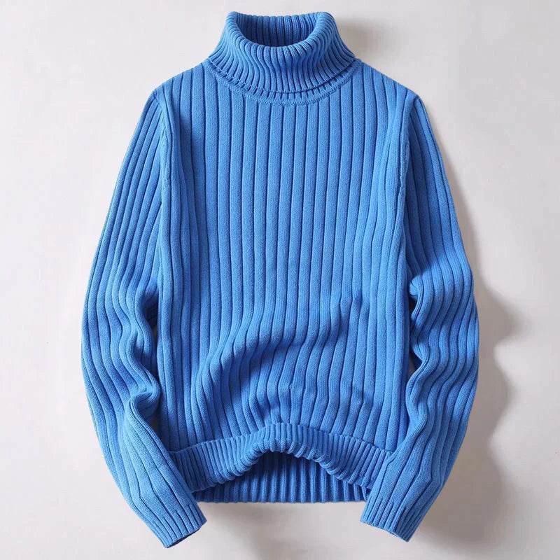 Merinowolle Rollkragenpullover für Herren Wyatt