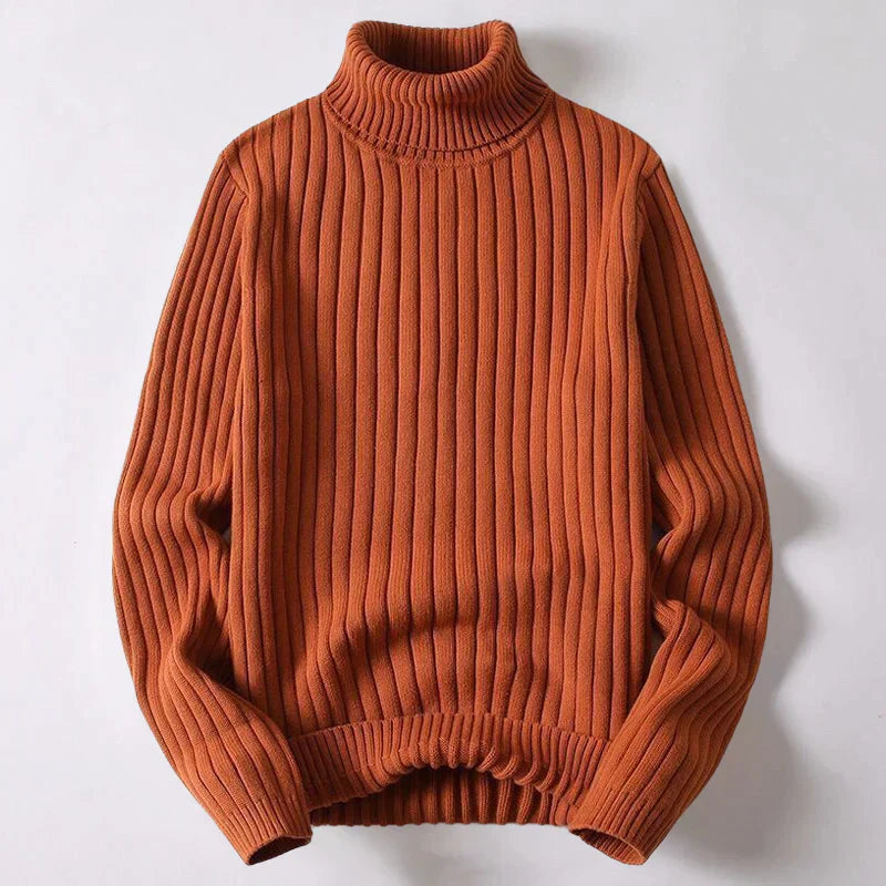 Merinowolle Rollkragenpullover für Herren Wyatt