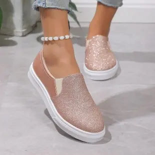 Egai - Stilvolle Pailletten Loafers