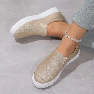 Egai - Stilvolle Pailletten Loafers