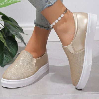 Egai - Stilvolle Pailletten Loafers