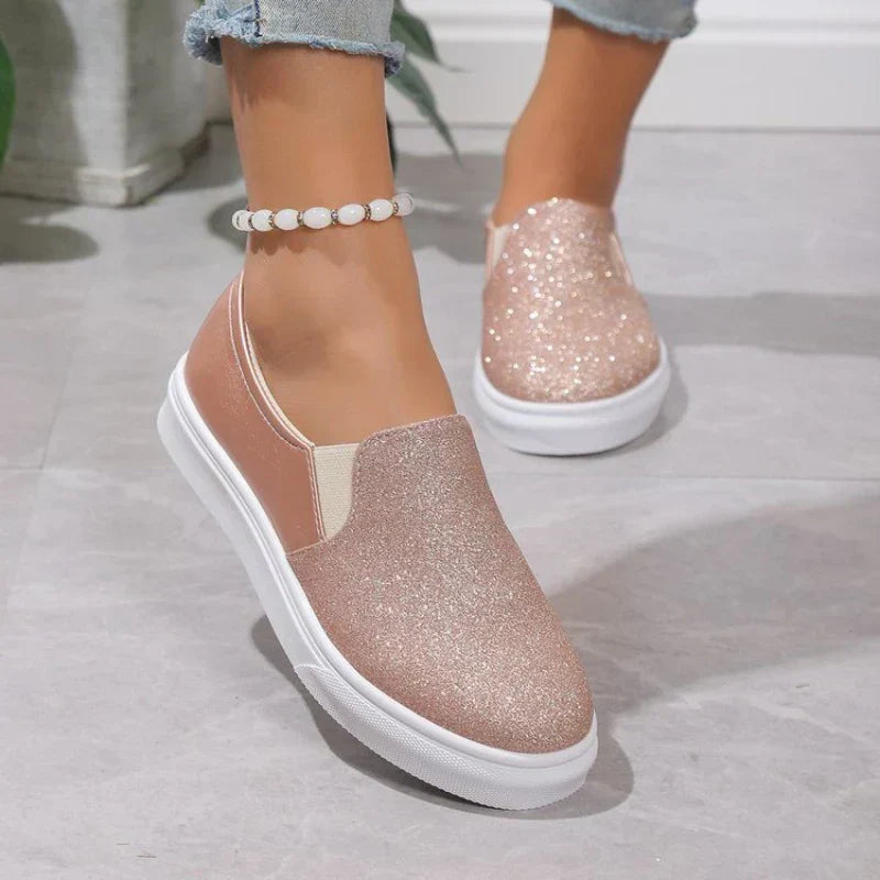 Egai - Stilvolle Pailletten Loafers