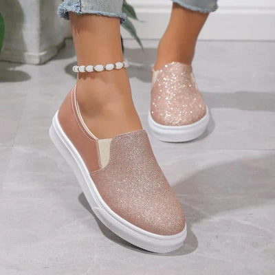 Egai - Stilvolle Pailletten Loafers