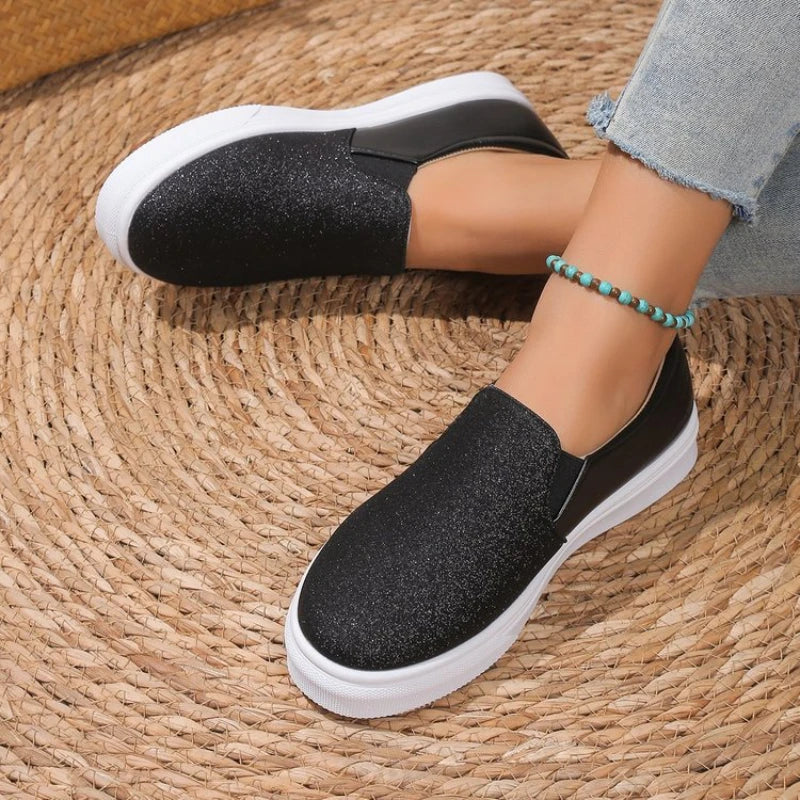 Egai - Stilvolle Pailletten Loafers