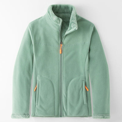 Raffael |  Frauen Männer Doppelseitige Fleecejacke