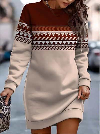 Romy | Bequemes &  Stylisches Oversized Sweatshirt-Kleid