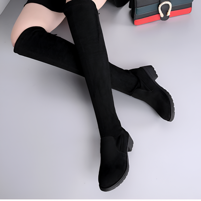 Benedikta | Wintertaugliche Over-The-Knee Stiefel
