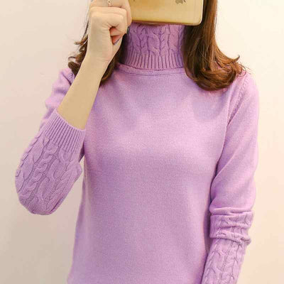 Marlo | Damenpullover mit Rollkragenpullover