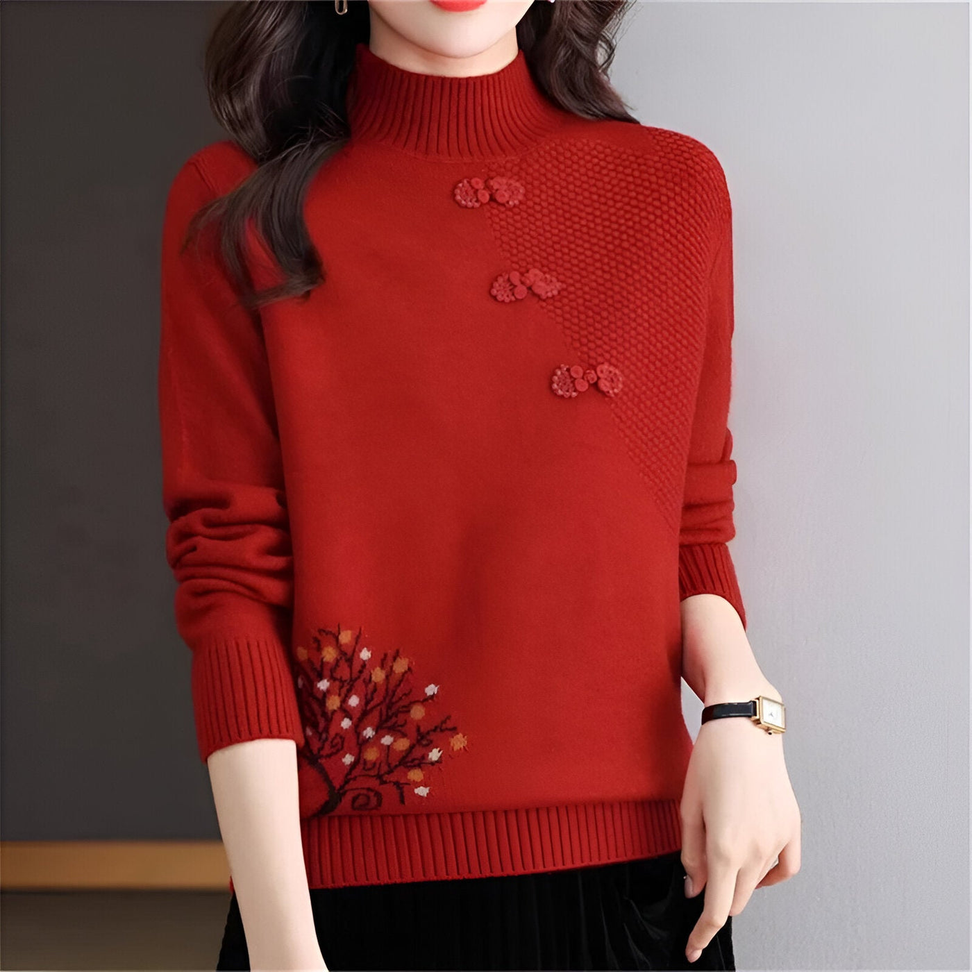 Sophie | Gemütlicher Herbst-Strickpullover