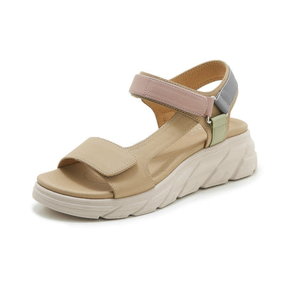 Zofia- Damen Sportliche Wedgesandalen mit verstellbaren Riemen