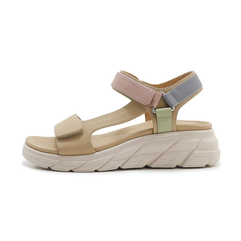 Zofia- Damen Sportliche Wedgesandalen mit verstellbaren Riemen